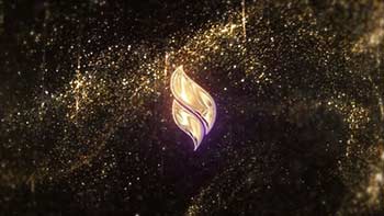 Luxury Gold Particles Titles-39854567
