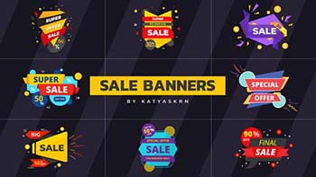 Sale Banners-After Effects-36476793