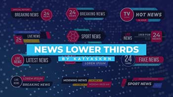 News Lower Thirds-After Effects-37167913