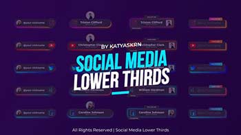 Social Media Lower Thirds-After Effects-37411989
