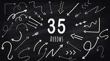 Hand Drawn Elements Arrows Pack-39507444