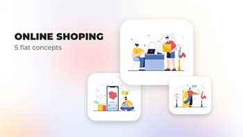 Online shoping-Flat concepts-39948064