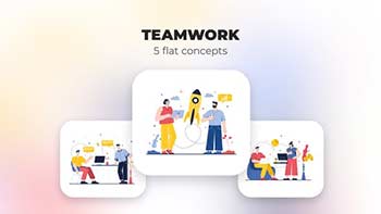 Teamwork-Flat concepts-39948132