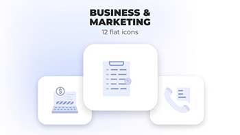 Business Marketing-Flat Icons-39969968
