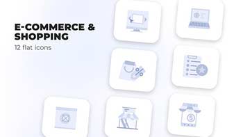 E-Commerce Shopping-Flat Icons-39970562