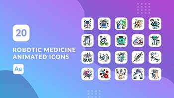 Robotic Medicine Animated Icons After Effects-39986642