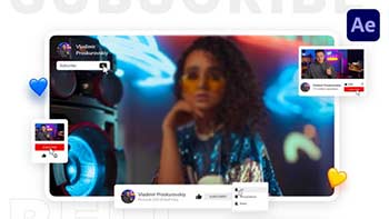 YouTube Subscribe After Effects-39987038