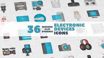 36 Electronic Devices Animated Icons-1189042