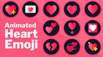 Animated Heart Emoji Pack-1036131