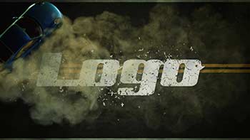 Drift Race Car Logo Reveal 2-1051862