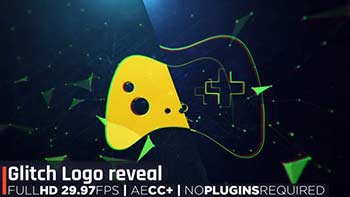 Glitch Logo Reveal-32714122