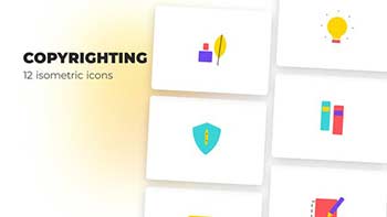 Copyrighting-User Interface Icons-40004406