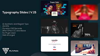 Typography-Fashion Promo Slides V15-40102372