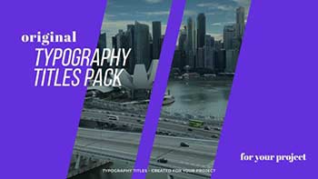 Typography Titles V1 After Effects-39168106