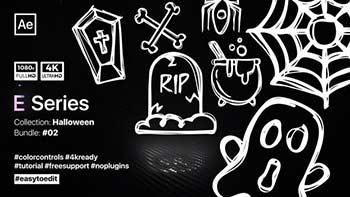 Doodle Halloween Elements-39851682