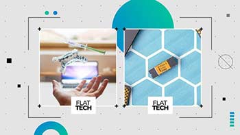 Flat Technology Slideshow 4K After Effects-40076530