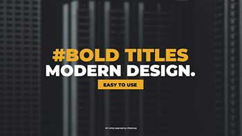 Bold Titles AE-40090073