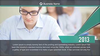 Corporate Business Timeline-52619