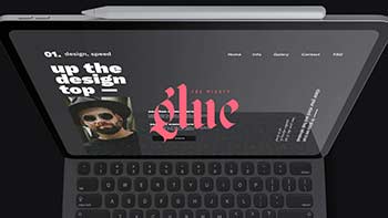 Tablet Web Site App Intro Promotion-955387