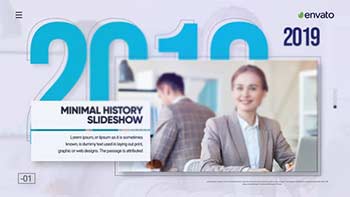 Minimal History Slideshow-25330411