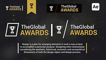 Awards Lower Thirds-40116149