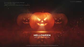 Pumpkin Helloween Logo Opener-1025159