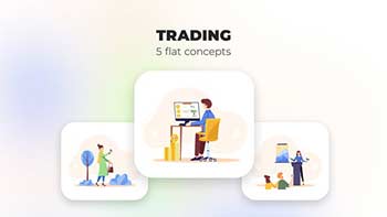Trading-Flat concept-40130223