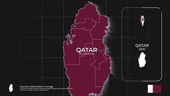 Qatar Map Promo-40153311