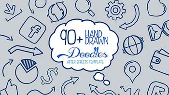 Hand Drawn Doodle Pack After Effects-40167557