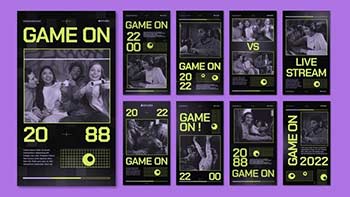 Instagram-Game and Cybersport Stream Promo-40210046
