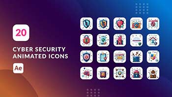 Cyber Security Animated Icons After Effects-40218913