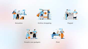 Online shopping-Big People Concepts-40223063