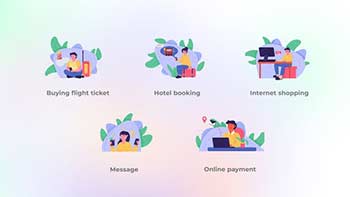 Internet shopping-Flat concepts-40223126