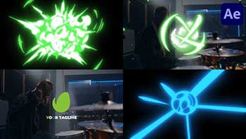 Colorful Explosion Logo Opener for After Effects-40219813