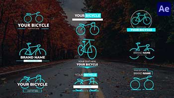 Bicycle Lower Third After Effect-40256375
