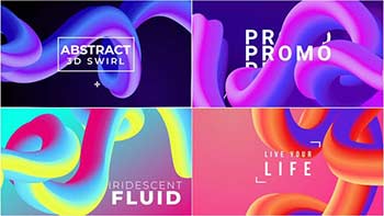 3D Swirl Abstract Titles-40115863