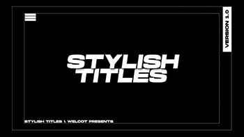 Stylish Titles After Effects-40296048