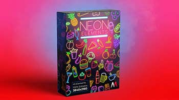 Neon Elements Food-38949402