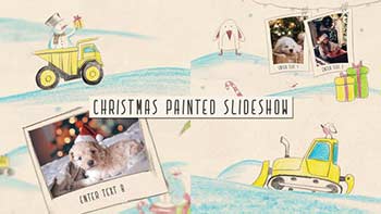 Christmas painted slideshow-40334802
