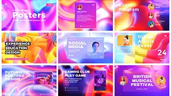 Motion Design Posters Pack V 2-40334882