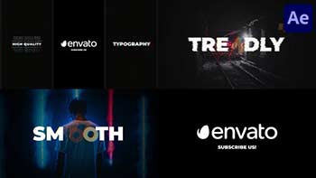 Typography Glitch Opener for After Effects-40342919