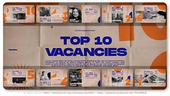 Top 10 Vacancies Rating Promo-40345112