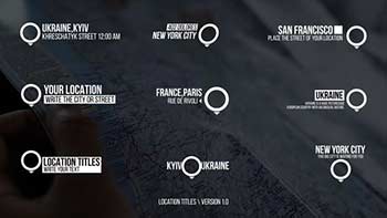 Location Titles1 After Effects-40347749