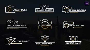 Camera Titles After Effects-40349627