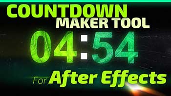 Countdown Maker Tool for After Effects-40353248
