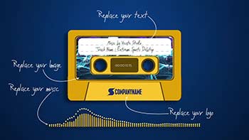 Classic Audio Visualizer Logo-159268