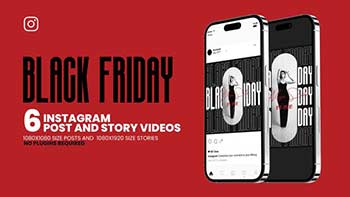 Black Friday Intagram Story And Post Animate-40368520