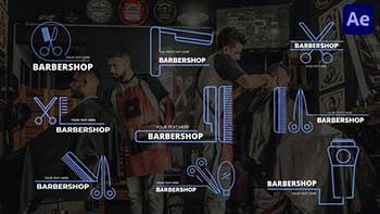 Barbershop Titles After Effect-40391868