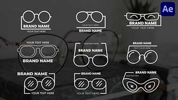 Glasses Titles After Effect-40415986