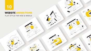 Building Website Animations-Flat Concept-40428874